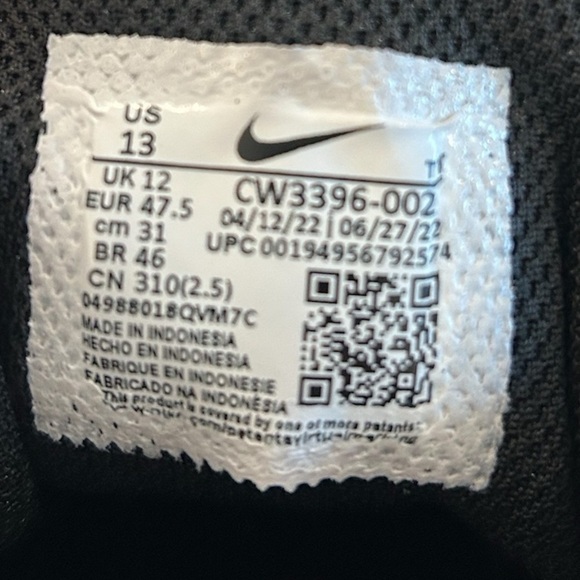 Nike Air Max Alpha Trainer 4 - Men's Size 13 Black (CW3396-002) - Picture 12 of 12